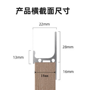 L Shaped Aluminum Alloy Cabinet Handle Minimalist Design Easy Installation For Cabinet <b>Doors</b> - Product Image 5
