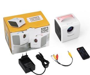 Mini Proyector Portátil con Asa, Proyector de Video HD para Cine en Casa y Noches de Cine al Aire Libre - Product Image 1