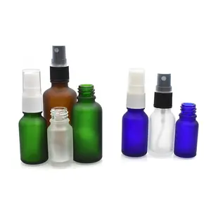 Gratis Monster Frosted Parfum Spray Flessen 10Ml 15Ml 30Ml 50Ml 100Ml Matte Glazen Fles Met spray Cap