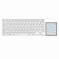 Vente chaude Type-C Rechargeable Slim BT Clavier sans fil IMB-8200YCTL Vente chaude Slim BT Clavier sans fil Numéro Pavé tactile