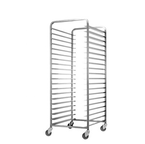 Carro para Bandejas de Panadería, Carro para Bandejas de Horno de 40*60 cm, Acero Inoxidable, en Existencia, al Mejor Precio - Product Image 3