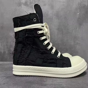 High Top Winter Comfort Casual Walking Shoes Tassel Canvas <b>Snow</b> <b>Boot</b> Designer Luxury Trendy Streetwear <b>Boots</b> <b>Men</b> - Product Image 4