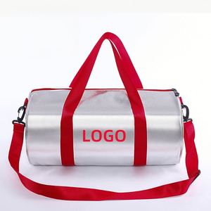 Custom Leatherette Gym <b>Bag</b>: Personalized PU Duffel for Sports, Travel & Yoga - Print Your Logo - Product Image 1