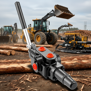 Vanne de commande directionnelle hydraulique 1 bobine 25 GPM 25 Mpa pour chargeuses, tracteurs, fendeuses de bois - Product Image 2