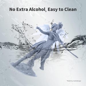 Resina Anycubic Water Wash Plus Gris 1kg para Impresión 3D UV 365-405nm - Product Image 2