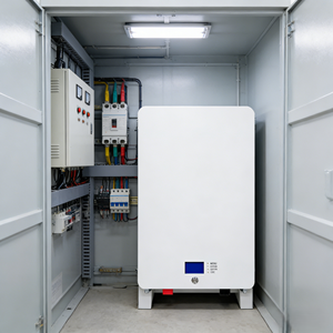 แบตเตอรี่ลิเธียมไอรอนฟอสเฟต (LiFePO4) แบบติดตั้งบนชั้นวาง 51.2V 100/200/314Ah สำหรับใช้ในครัวเรือน ระบบโซลาร์เซลล์ พร้อมระบบจัดการแบตเตอรี่ (BMS) มาตรฐาน IP54  ชุดจ่ายไฟฉุกเฉินแบบออลอินวัน - Product Image 4