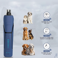 Meilleur vendeur Tondeuse électrique rechargeable pour animaux de compagnie à faible vibration et silencieuse à 6 vitesses, lissage indolore des pattes, petite, moyenne, grande, pour chat