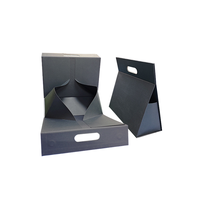 Boîte d'emballage triangulaire personnalisée portable de qualité supérieure Caja Rreloj boîte cadeau créative magnétique pliable avec logo personnalisé