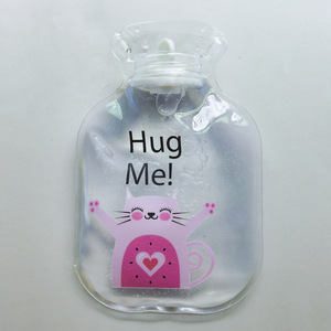 ขวดน้ำร้อนใส 12x19 ซม. ป้องกันการระเบิด ดีไซน์การ์ตูนน่ารัก สำหรับมือ เท้า ท้อง ใช้ในบ้าน - Product Image 4