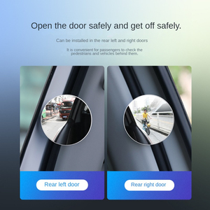 Miroir d'Angle Mort Voiture Cadre Convexe Haute Qualité Petit Réglable à 360 Degrés Accessoire Extérieur Auxiliaire pour Rétroviseur Automobile - Product Image 4