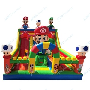 Trẻ em thương mại trượt <span class=keywords><strong>Inflatable</strong></span> nhảy nảy lâu đài <span class=keywords><strong>Inflatable</strong></span> lâu đài bouncy - Product Image 2