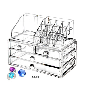 Wholesale Dresser Cosmetic Drawers Acrylic Makeup Storage Organizer with drawer - Product Image 1