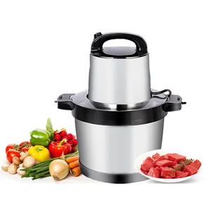 6L 220V 1800W Electric Plastic Meat Vegetable Chopper Grinder Yam Pounder Food Processor Fufu Machine