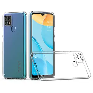 Coque transparente en acrylique pour Oppo, composant pc, compatible A16, Reno 6 <span class=keywords><strong>Pro</strong></span>, a5rs, A55, A74, A54, A93, 5G, Narzo 30 <span class=keywords><strong>Pro</strong></span>, 20, A15, Realme C25, C21, C12 - Product Image 1