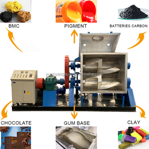 Đôi <span class=keywords><strong>Z</strong></span> lưỡi Carbon dán trộn Máy Kaolin đất sét nhào Máy nhai kẹo cao su Sigma trộn thủy lực nghiêng Sigma kneader - Product Image 6