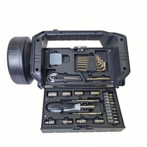 ชุดไฟฉายและกล่องเครื่องมือแบบกำหนดเองพร้อมไฟ LED - ชุดเครื่องมืออเนกประสงค์สำหรับงาน DIY และของขวัญส่งเสริมการขาย - Product Image 2