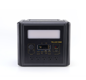 2000W 1536Wh <b>Portable</b> Rechargeable Generator Power Station Lithium Ion Battery Pure Sine Wave MPPT Off-Grid for Small Tents - Product Image 3