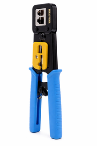 Pince à sertir RJ45 professionnelle pour la terminaison de câbles réseau, kit de câblage sur site - Product Image 2