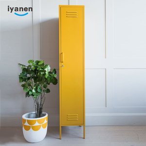 Luoyang Factory KD struttura mobili per la casa stoccaggio in metallo camera da letto <span class=keywords><strong>Almira</strong></span> abiti in acciaio armadi di stoccaggio armadio camera armadietto - Product Image 1