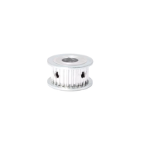 Poulie de distribution 3M 15T 20T 25T 30T 40T 50T en alliage d'aluminium pour moteur