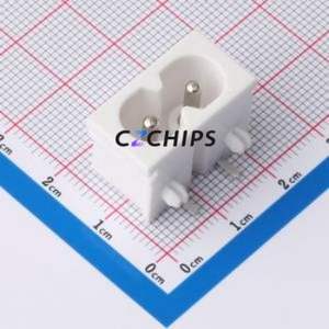 RT-C08-F2-WH AC Power Connector Through hole Component (THT) Connector IEC 320-C8 1 2 Right Angle Insert - Product Image 1