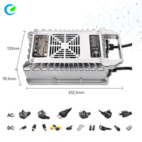 Chargeur super rapide 880W 24V/20A 36V/17A 48V/18A 60V/14A 72V/12A pour vélo électrique, trottinette électrique, chariot élévateur