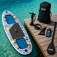 Planche à pagaie gonflable tout-terrain personnalisée avec fenêtre panoramique, personnalisation du logo gratuite, livraison la plus rapide en 7 jours