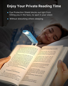 Lampe LED USB rechargeable mini pliable à clipser, abat-jour vert foncé moderne pour lecture intérieure et usage au bureau, alimentée par batterie DC - Product Image 5
