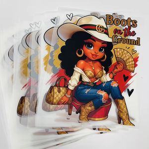 T-shirt en plastique plastisol avec logo, matériau PET avec transfert de chaleur lavable, logo personnalisé <span class=keywords><strong>Betty</strong></span> Sticker, transferts DTF, vente en gros - Product Image 3