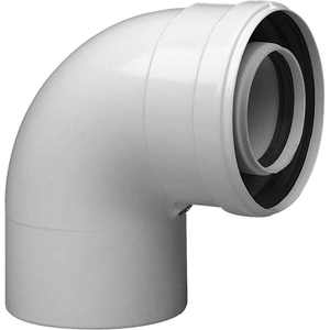 BAXI 90 ° COAXIAL BEND-Dm. 60-100 Outil de tournage de haute qualité - Product Image 1