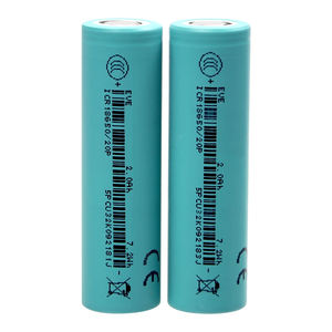 ICR INR18650 20P 25P 26V 29V 33V 2000mAh 전기 자전거용 리튬 이온 충전식 리튬 이온 배터리 - Product Image 2