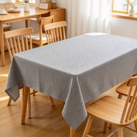Nappe rectangulaire en polyester texturé imprimé à rayures, lavable et personnalisable, pour la maison, l'hôtel et les événements de mariage