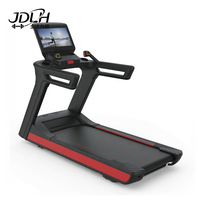 Caminadora Eléctrica Comercial con Consola de Pantalla Grande y Cinta de Correr Ancha para Entrenamiento Cardiovascular Profesional en Gimnasios