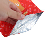 Sachet latéral personnalisé en aluminium et plastique pour emballage de miel, thé, café, lait en poudre