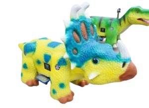 <span class=keywords><strong>Dinosaurio</strong></span> Mecánico de 1.7m a Tamaño Real, Operado con Monedas, Juguete para Montar |   Atracción Animatrónica con Control Remoto para Niños, para Interiores/Exteriores - Product Image 3