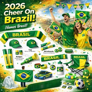 Artículos Promocionales para Eventos: Artículos de Apoyo para Fans, Regalos para Eventos con Bocina, Barra de Animación, Pompones, Barra Luminosa, Globos, Pancartas y Accesorios - Product Image 2