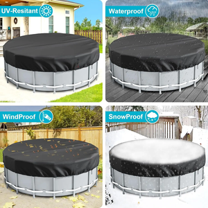 Couverture de <span class=keywords><strong>piscine</strong></span> <span class=keywords><strong>ronde</strong></span> de 24 pieds pour piscines <span class=keywords><strong>hors</strong></span> <span class=keywords><strong>sol</strong></span> Protecteur de couverture de <span class=keywords><strong>piscine</strong></span> <span class=keywords><strong>d</strong></span>'hiver - Product Image 6