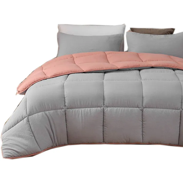 ชุดผ้านวมคลุมเตียงแบบสองด้าน,ผ้านวมคลุมเตียงนวมเติมพลังสูง10.5 Tog