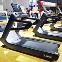 Caminadora Eléctrica Comercial con Pantalla Táctil para Ejercicios Cardiovasculares en Gimnasio, Equipo de Fitness Motorizado
