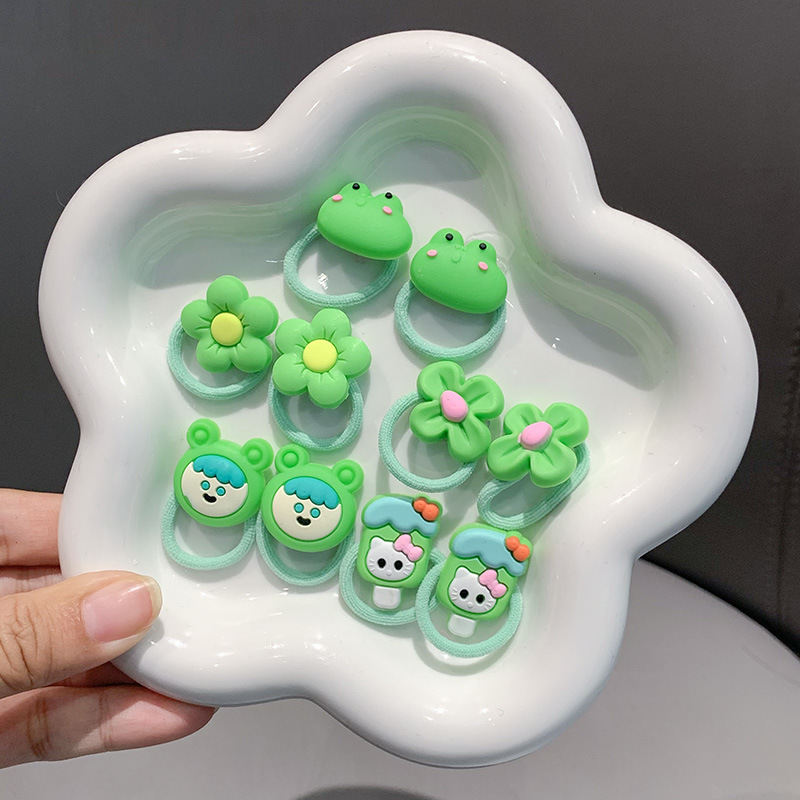 Green frog 10 piece set-opp bag