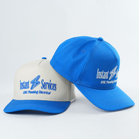 Gorra de béisbol con bordado 3D de algodón de 5 paneles personalizada de alta calidad para exteriores un estilo de Marco con borde curvo