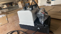 Fer à vapeur compact 4,5 L avec planche à repasser pliable et chaudière électrique intégrée – Utilisation facile, style pliable