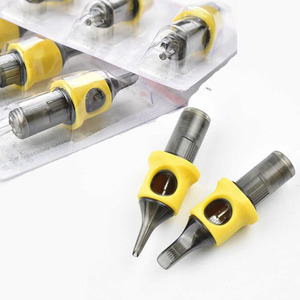 Agujas de Cartucho Desechables para Tatuajes con Membrana 3RS 3RL, Aguja Redonda de Silicona para Máquina de Tatuar - Product Image 6