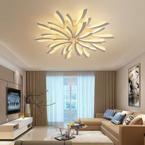 Modern LED Chandelier <strong>Ceiling</strong> <strong>Light</strong> for Bedroom Home <strong>Office</strong> with Acrylic Cover Easy Mounted Modern LED Lamp - Product Image 6