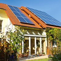 Différents système 4kw batterie photovoltaïque kit 6 kw avec accumulation systèmes d'énergie hybride éolienne et solaire sur/hors réseau à vendre