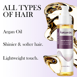 Olio per Capelli all'Argan Biologico 100ml con Etichetta Privata, Siero Riparatore per Capelli, Anti-Crespo, per Riparazione e Lucentezza - Product Image 5
