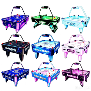 Table de jeu d'arcade Air Hockey économique avec compteur de score électronique, classique, pour 2 joueurs, à monnayeur - Product Image 1
