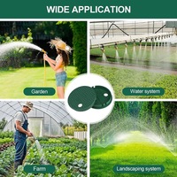Cache-ventouse DaringFish en plastique pour système d'irrigation de jardin