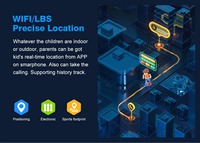 Reloj inteligente OEM para niños, servicio personalizado, GPS, videollamada, tarjeta SIM, compatible con pedidos a granel, precio al por mayor