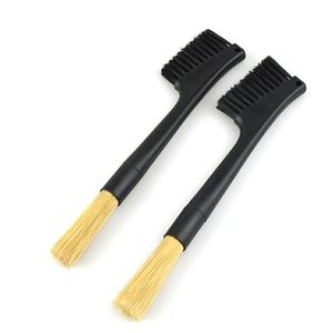 Machine à café manuelle à double usage, brosse de nettoyage à cheveux doux, brosse de nettoyage à double tête pour moulin à café - Product Image 4